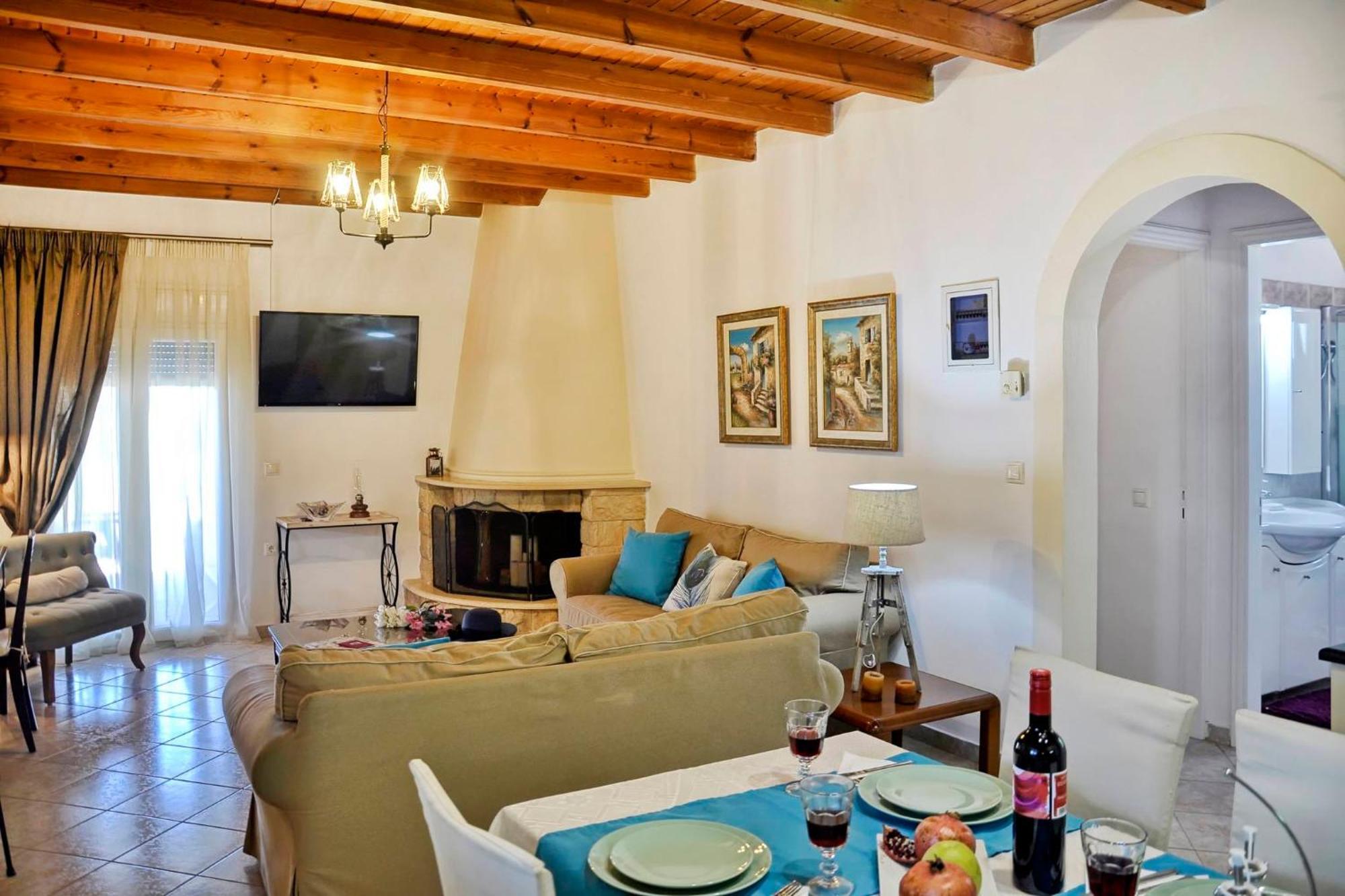 Almyra Beach House Corfu Almiros Beach ภายนอก รูปภาพ