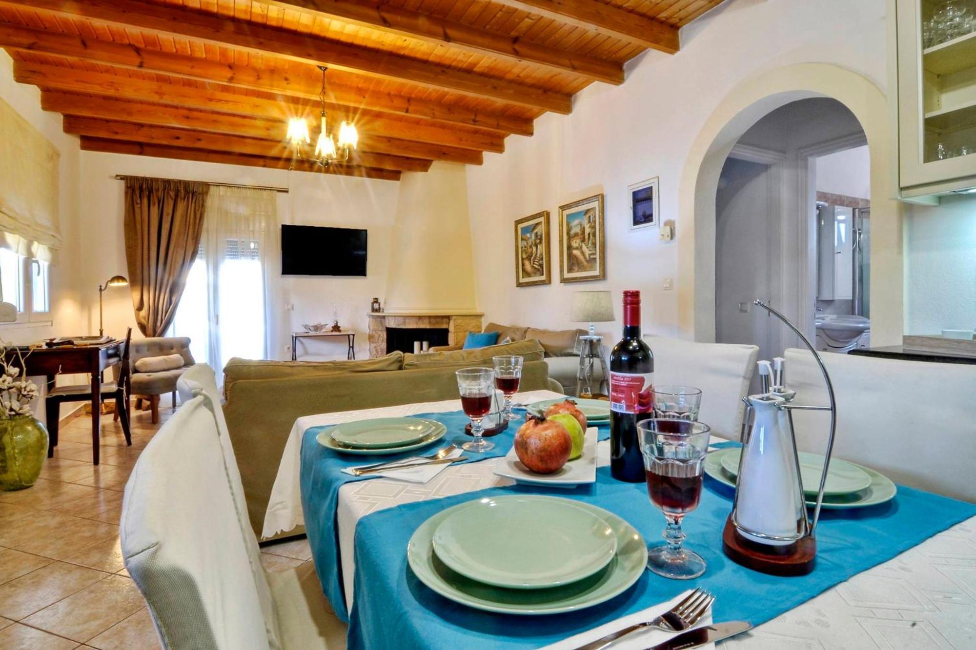 Almyra Beach House Corfu Almiros Beach ภายนอก รูปภาพ